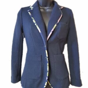 Rag and Bone Navy Wool Blazer Size XS